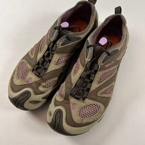 Teva Water Shoes Womens 8 Brown Lava Falls 4230 Hiking Low Top Trail Hiking